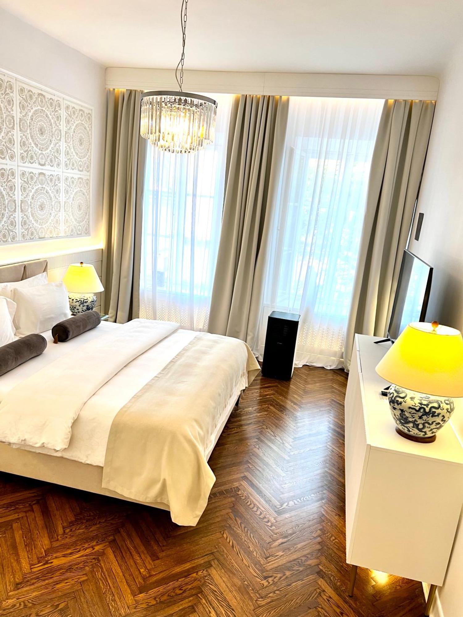 Luxury Apartments Mondrian Market Square III Warszawa Rum bild